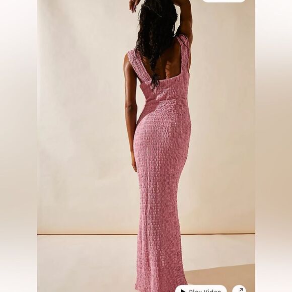 Free People Eleni Bodycon Stretchy Sleeveless Midi Dress XL - Picture 4 of 12